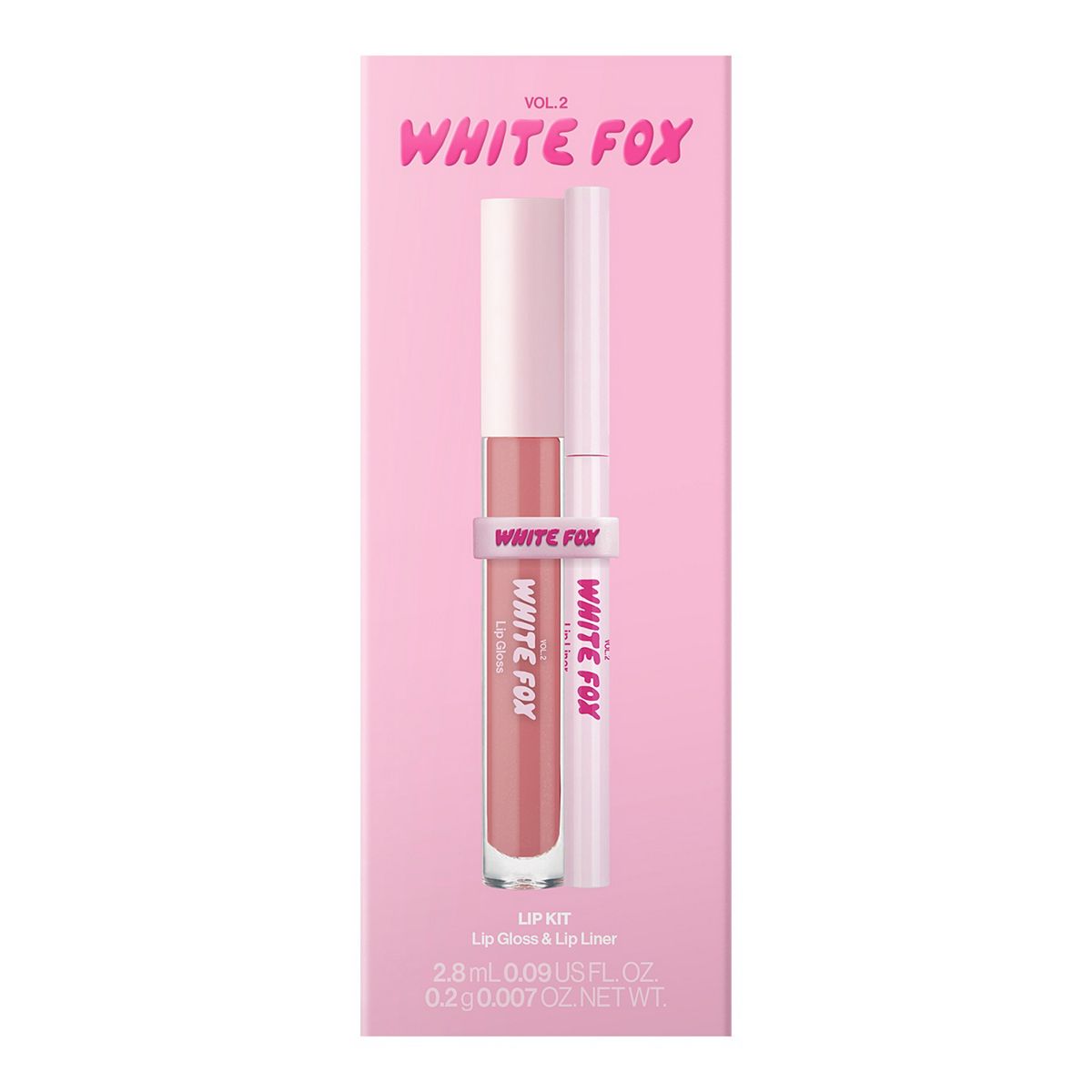 WHITE FOX Lip Kit Gloss And Liner