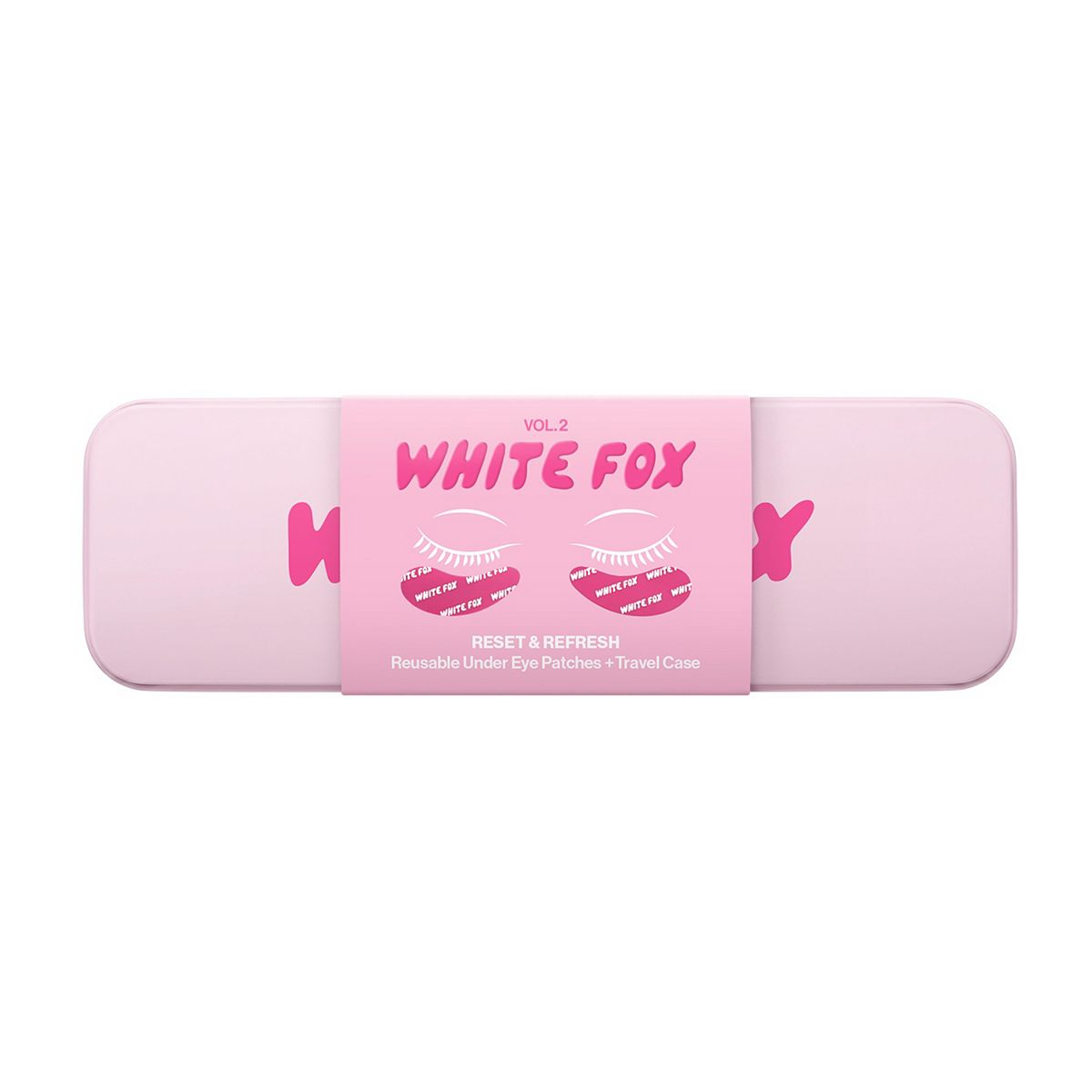 WHITE FOX Printed Silicone Under Eye Patches
