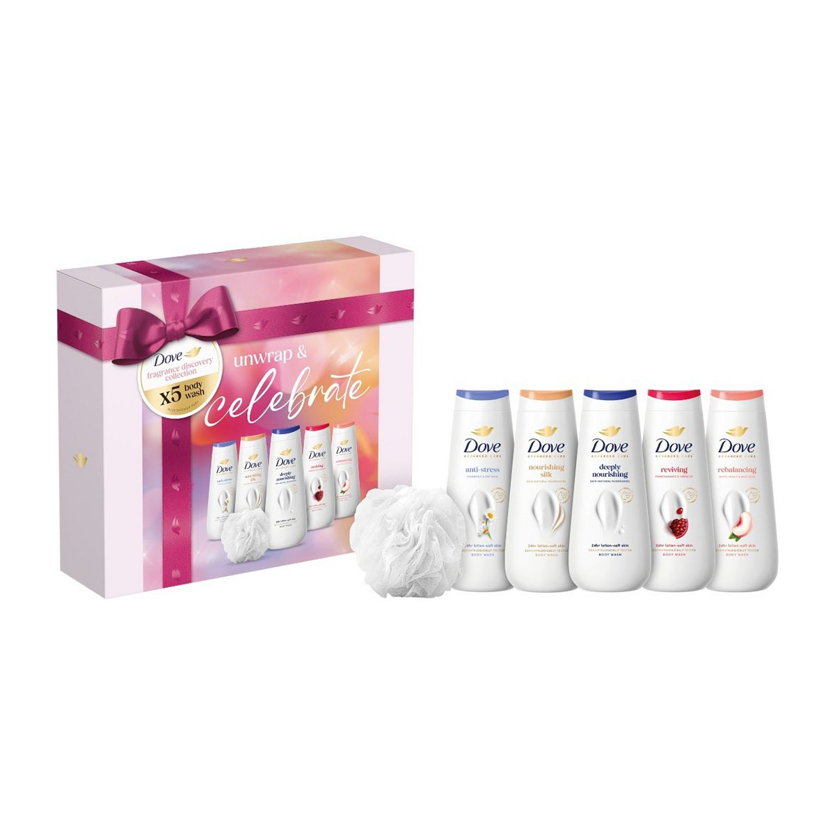 Dove Celebrate Bodywash Collection Gift Set