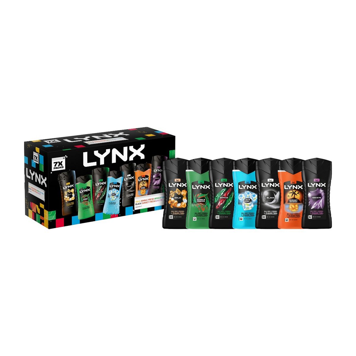 Lynx Bodywash Collection Gift Set