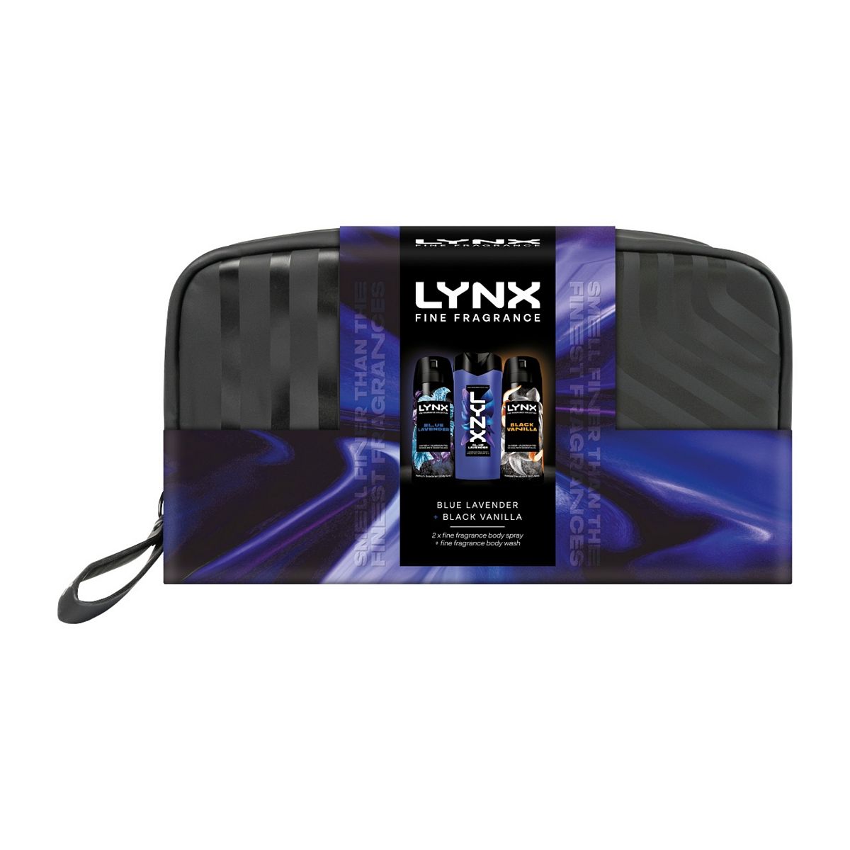 Lynx Fine Fragrance Blue Lavender Washbag Gift Set