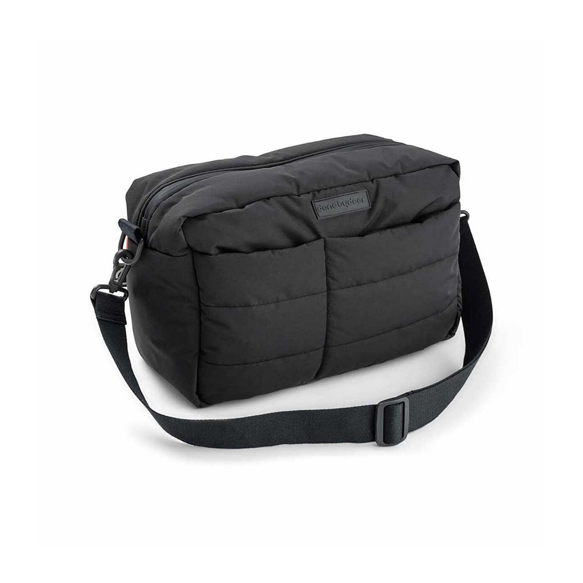 Done By Deer Quilted Stroller Bag Black