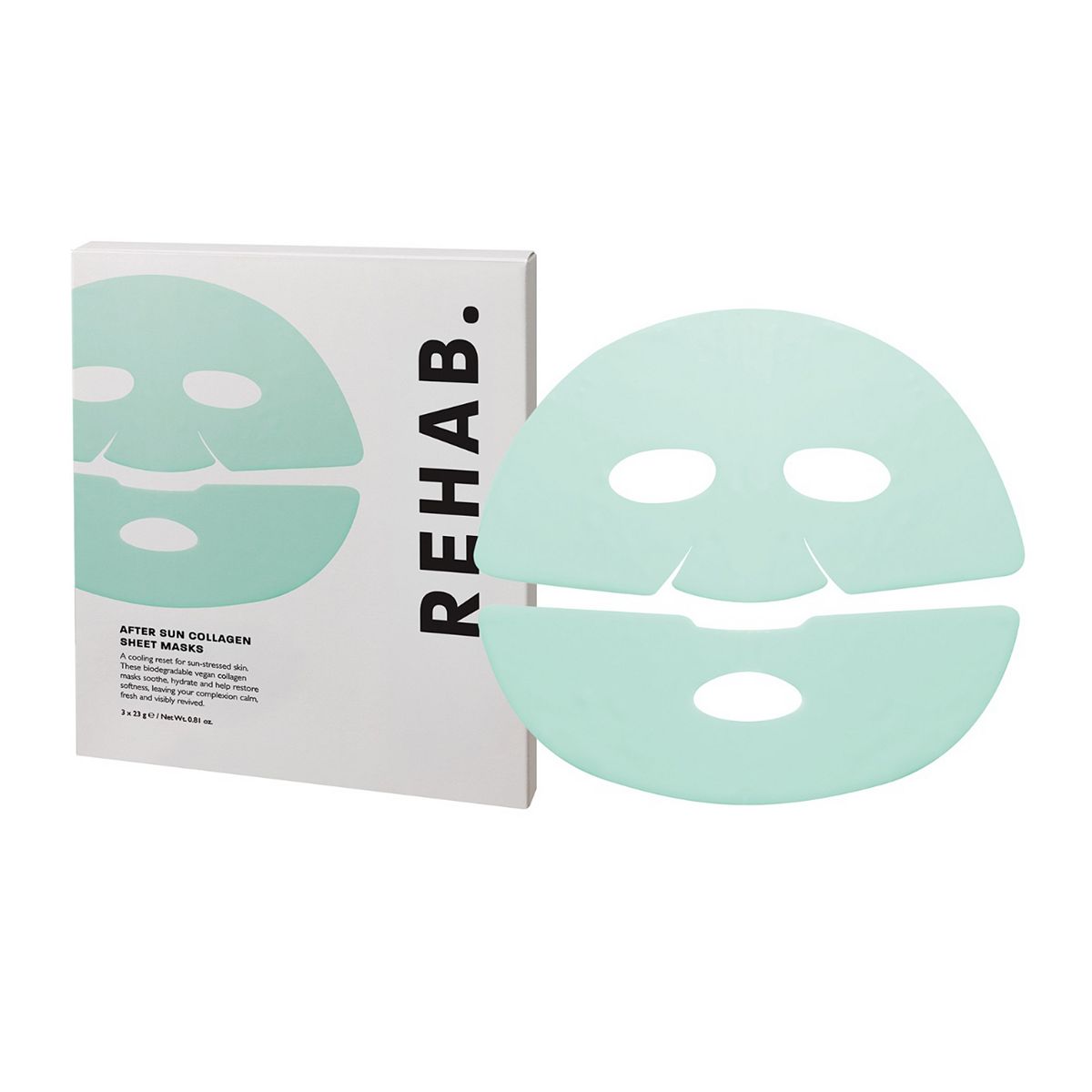 REHAB. Aftersun Collagen Sheet Mask 3 X 23g