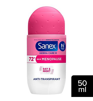 Sanex Derma Care+ Menopause 72h Antiperspirant Roll-On Deodorant 50ml