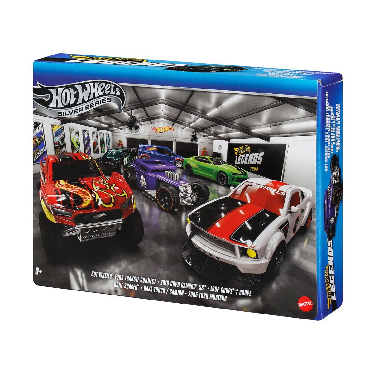 Mattel Hot Wheels Silver Series Legends Multipack