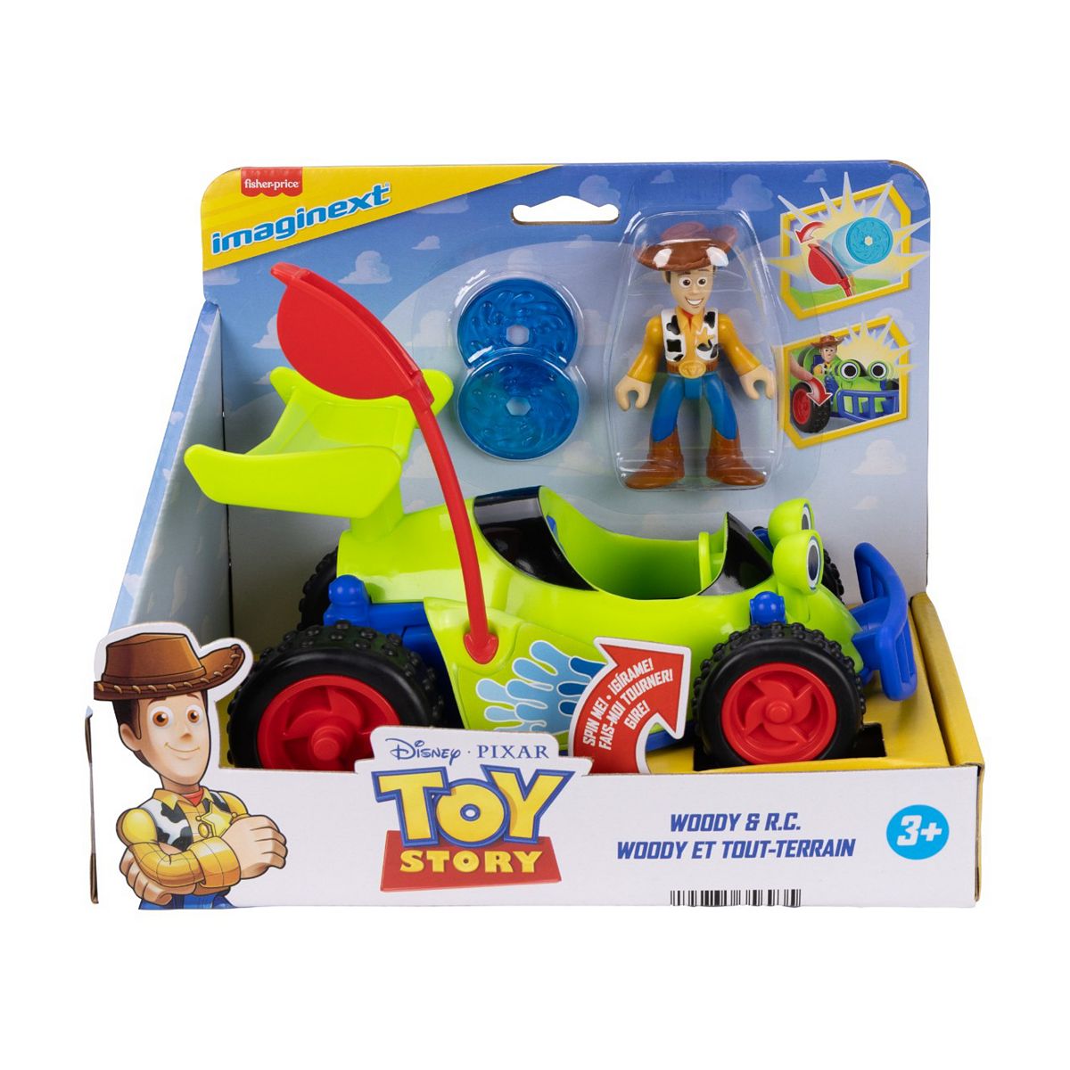 Mattel Imaginext Toy Story Woody And Rc