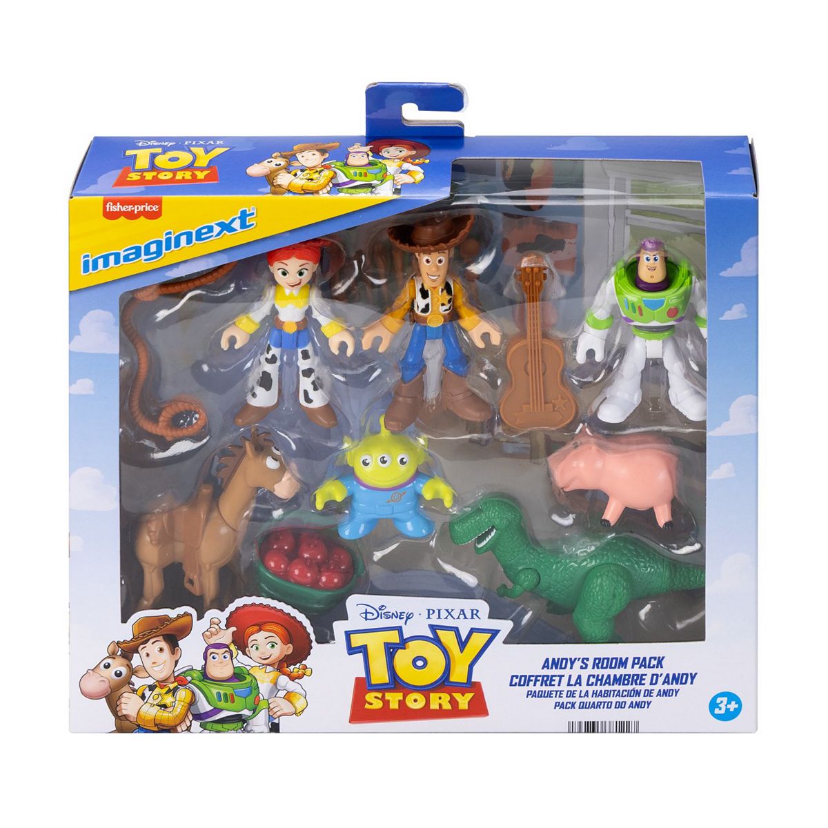 Mattel Imagnext Toy Story Andys Room Figure Pack