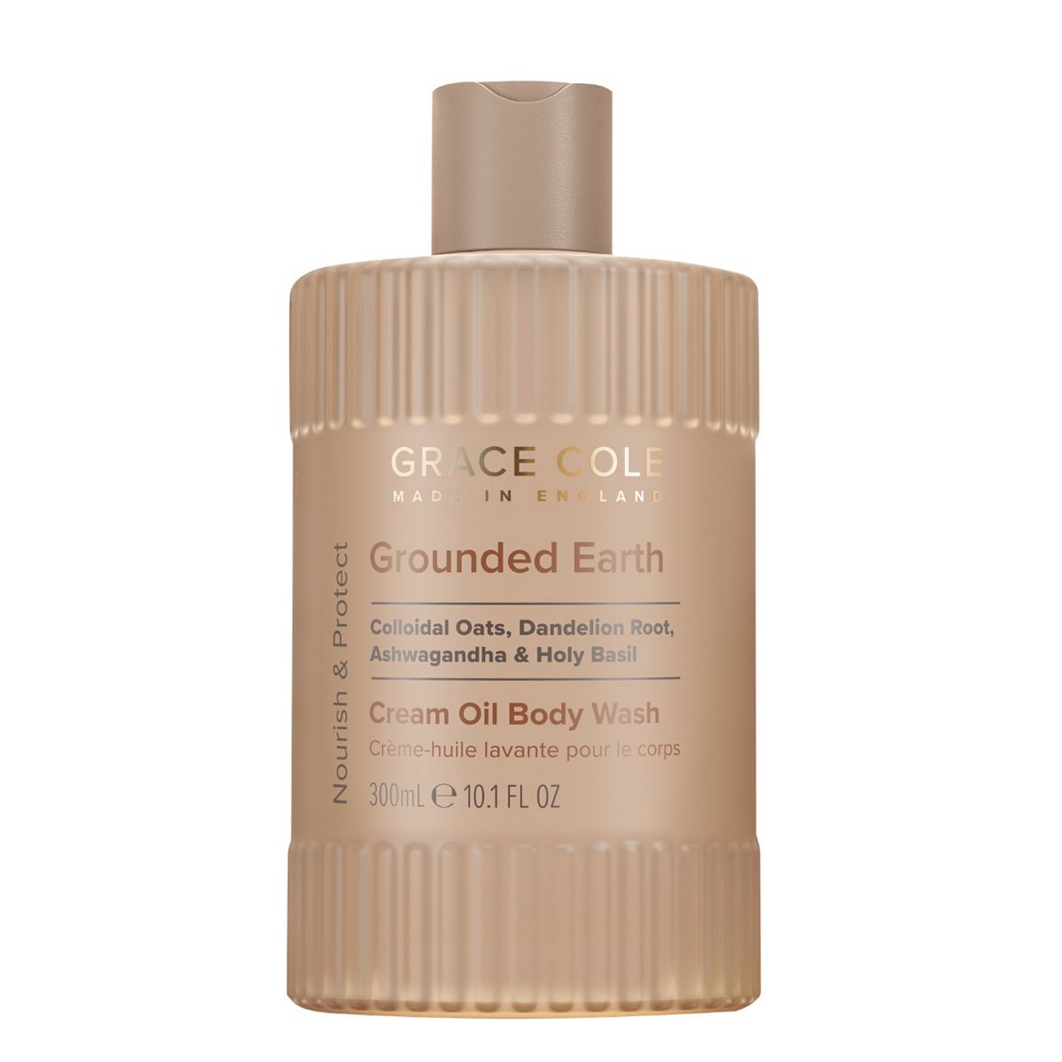 Grace Cole Grounded Earth Cream Oil Body Wash 300ml