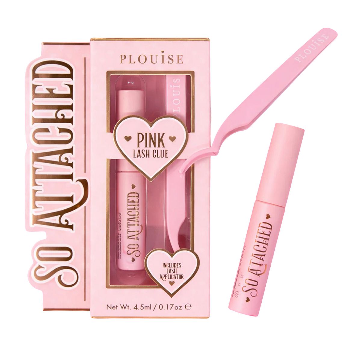 P.louise So Attached Lash Glue With Applicator 4.5ml
