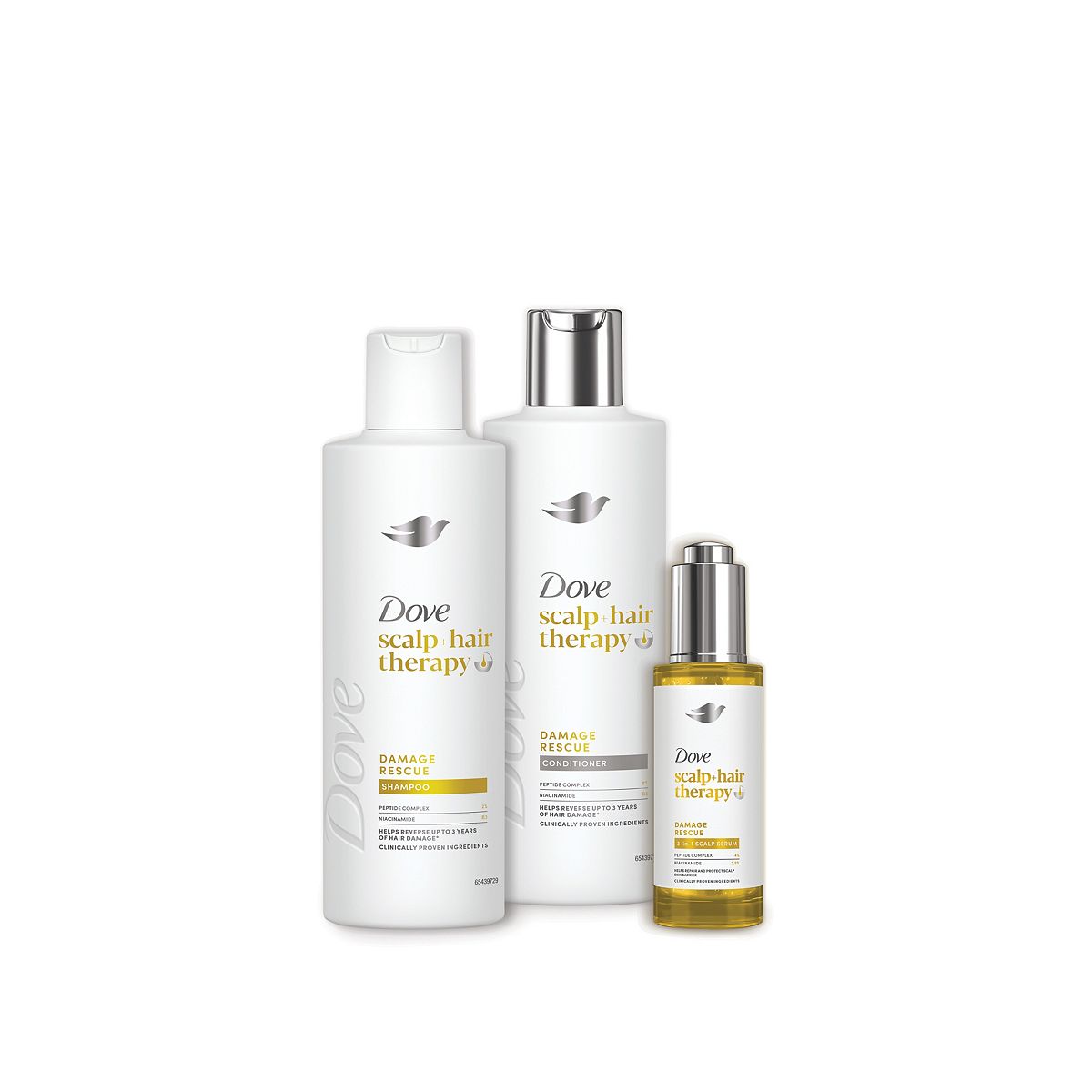 Dove Damage Rescue Haircare Regime Bundle