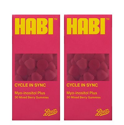 Boots Habi Cycle In Sync Myo-Inositol 60 Gummies Bundle