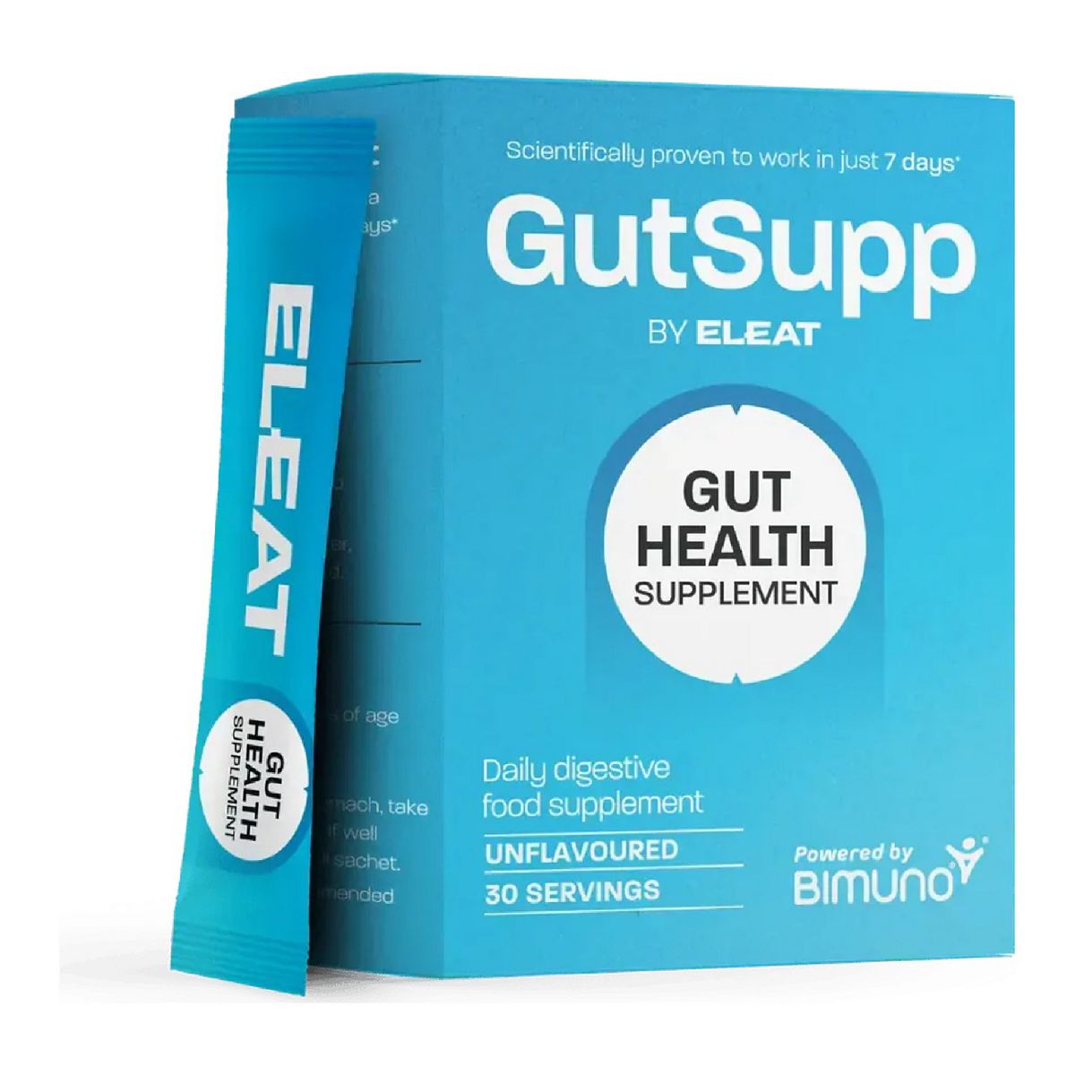Gutsupp Gut Health Prebiotic Powder - Unflavoured 30 Sachets