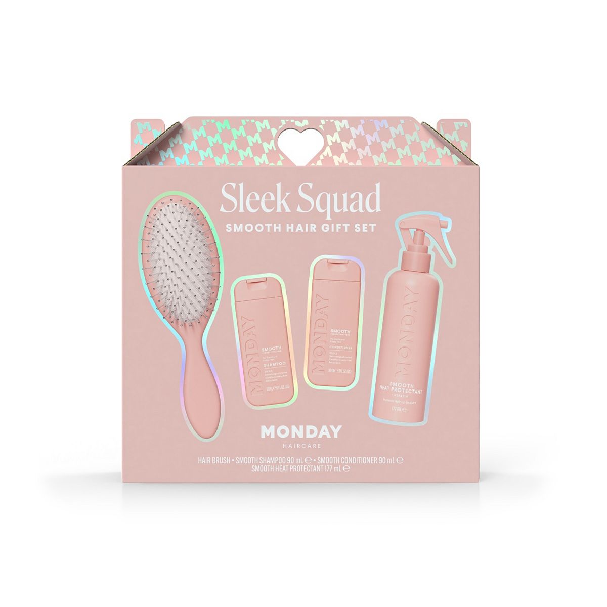 Monday Haircare Sleek Squad Smooth Hair Gift Set