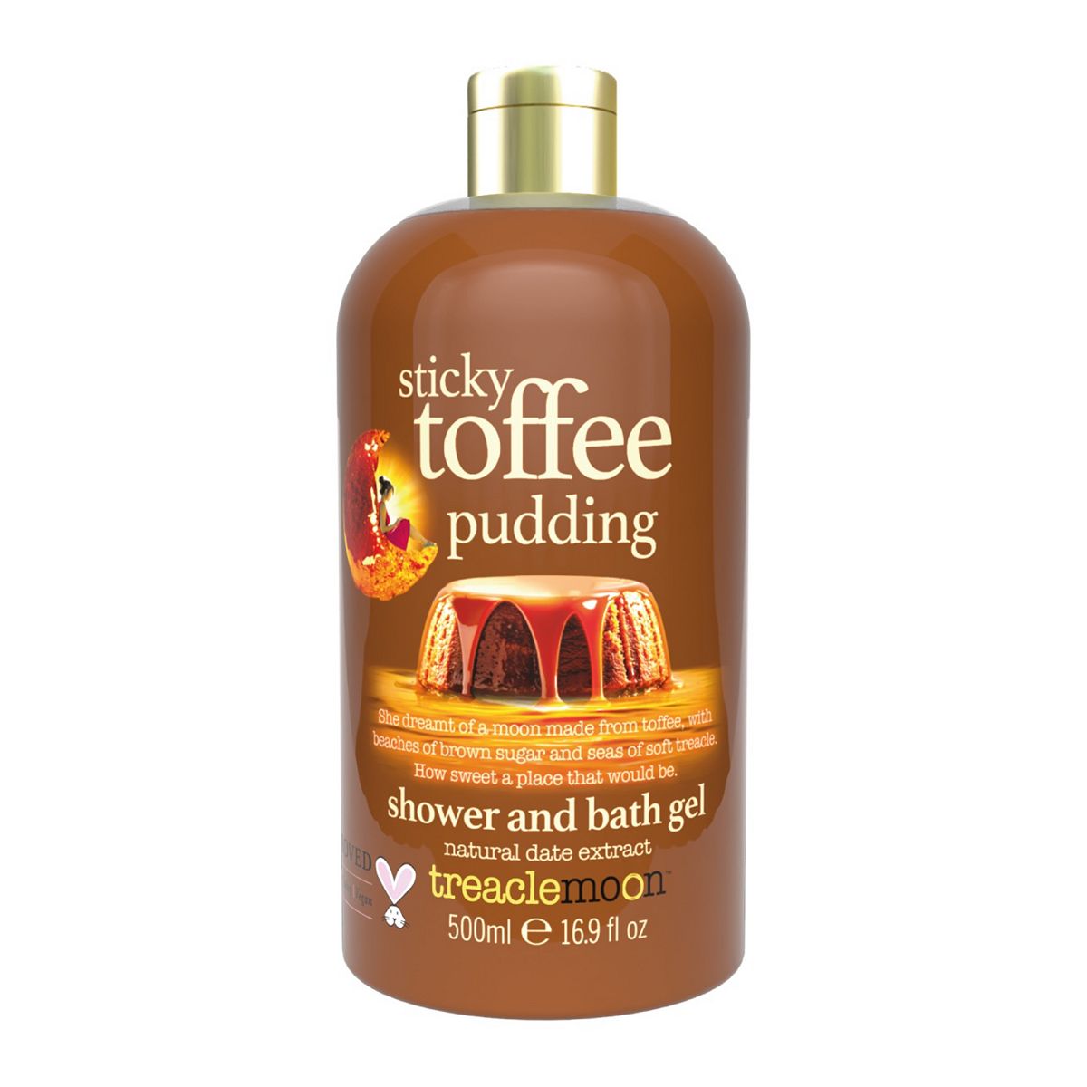 Treaclemoon Limited Edition Sticky Toffee Pudding Shower & Bath Gel 500ml