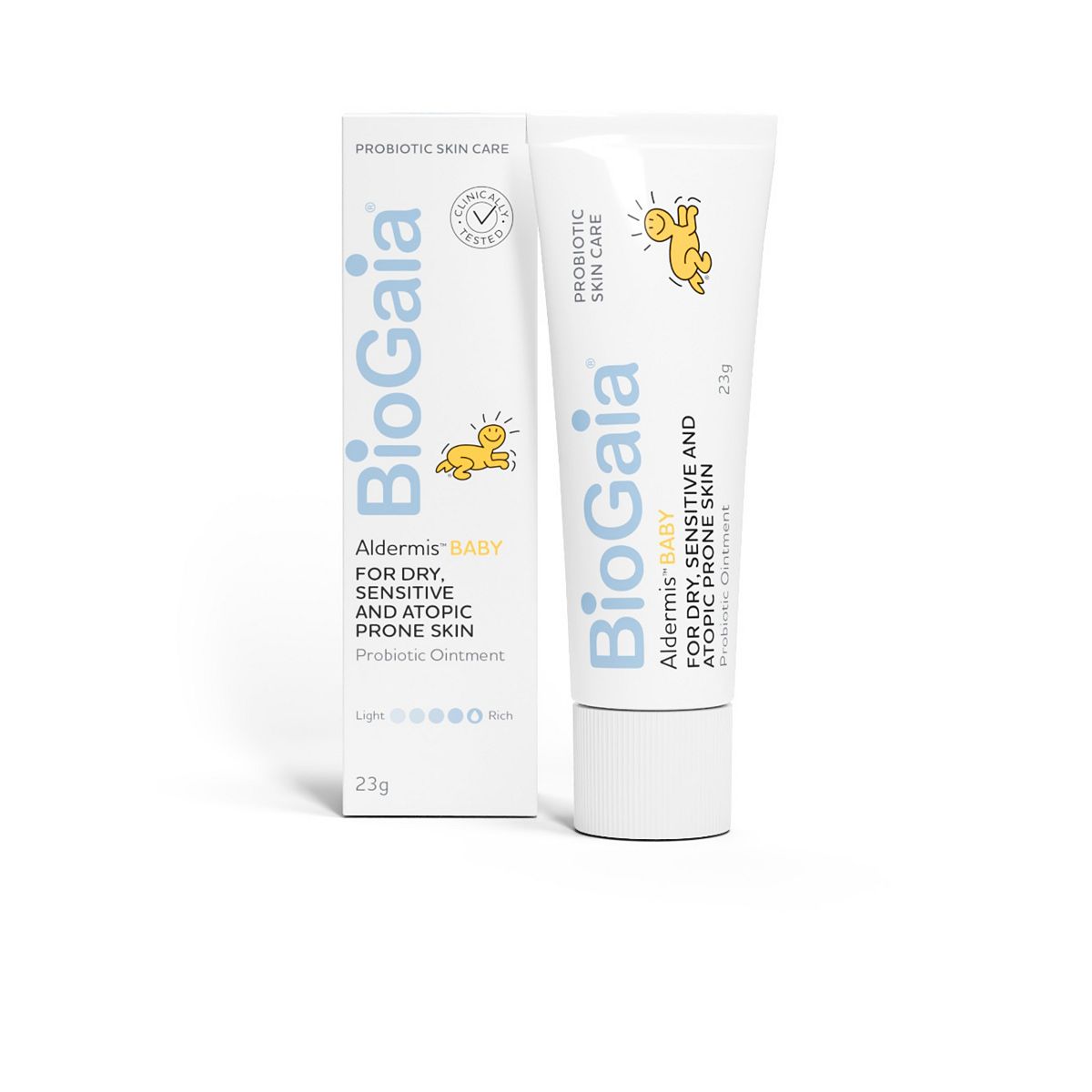 Biogaia Aldermis Baby Cream 23G For Dry Sensitive And Atopic Prone Skin