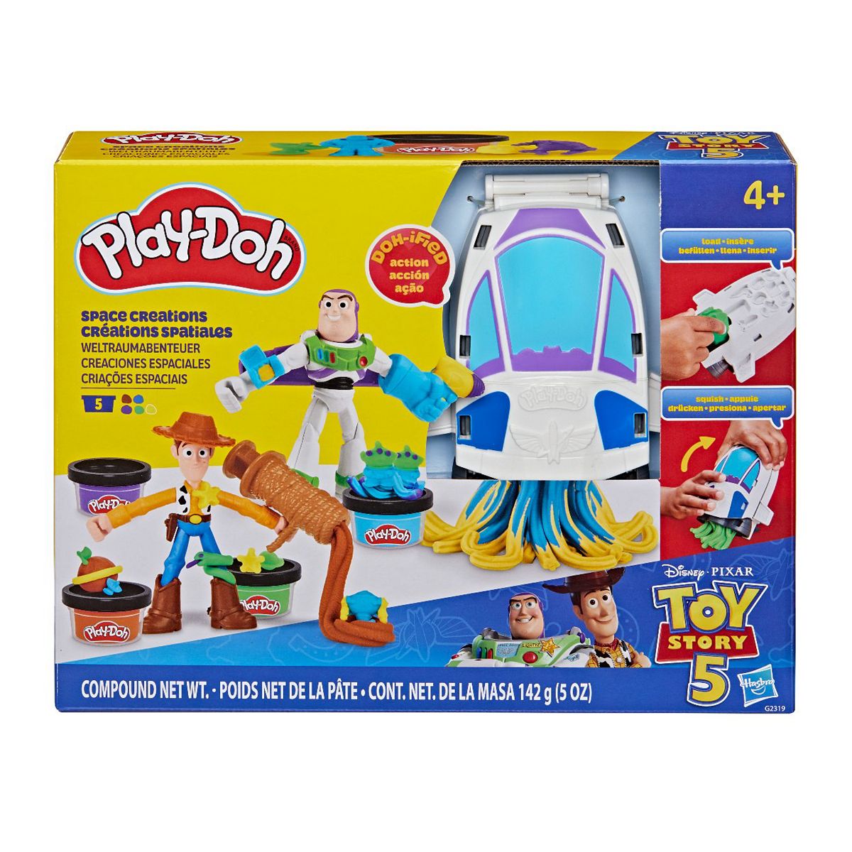 Hasbro Play-Doh Toy Story Space Creations