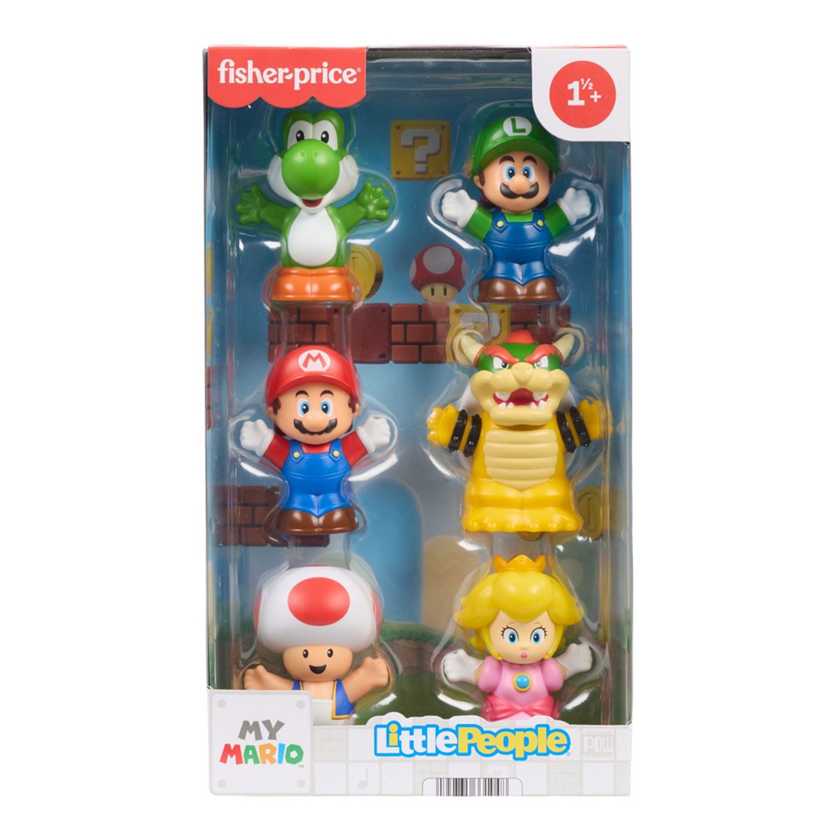 Mattel Little People Super Mario Figure Pack