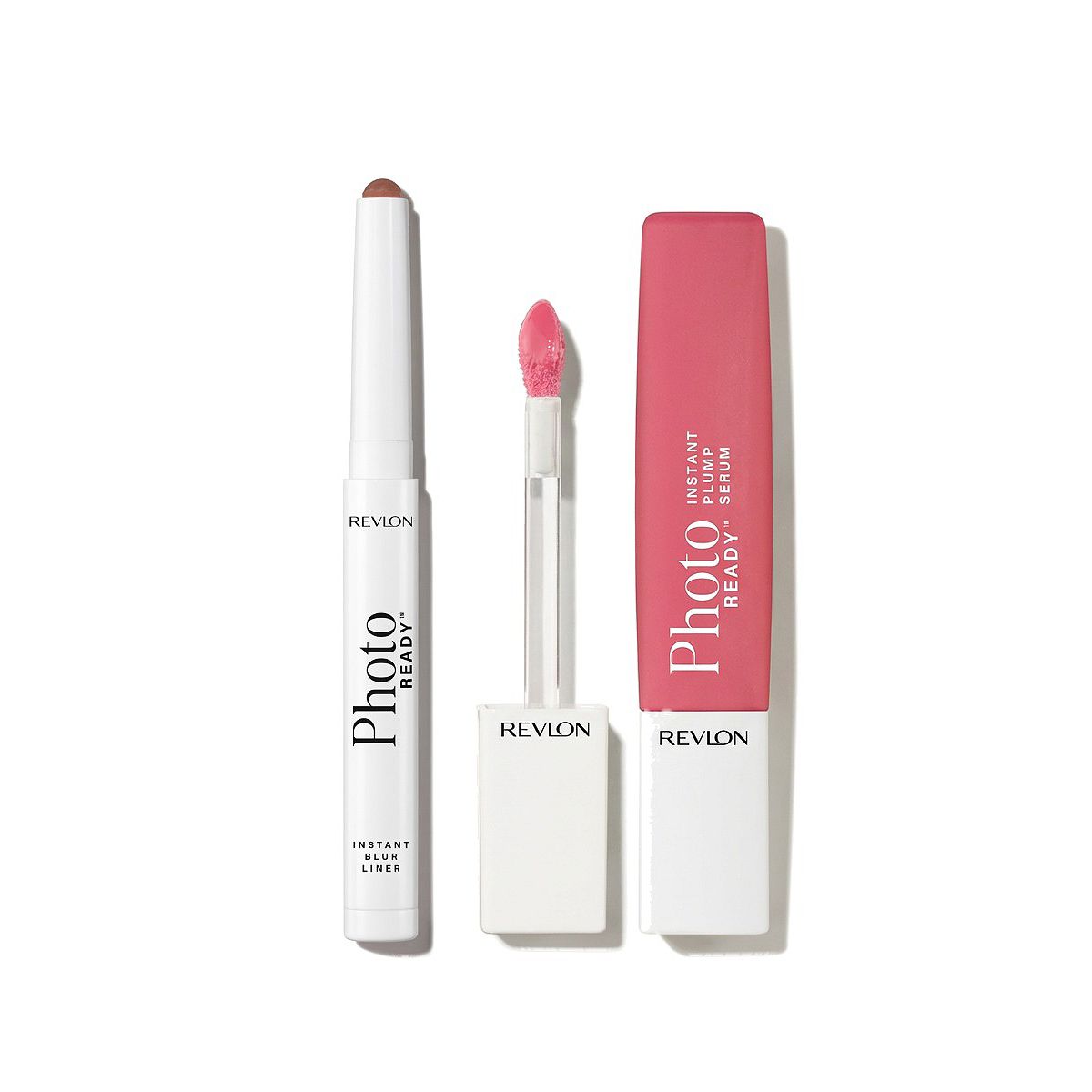 Revlon Blur Lip Liner & Plump Serum Gloss Pale Pink