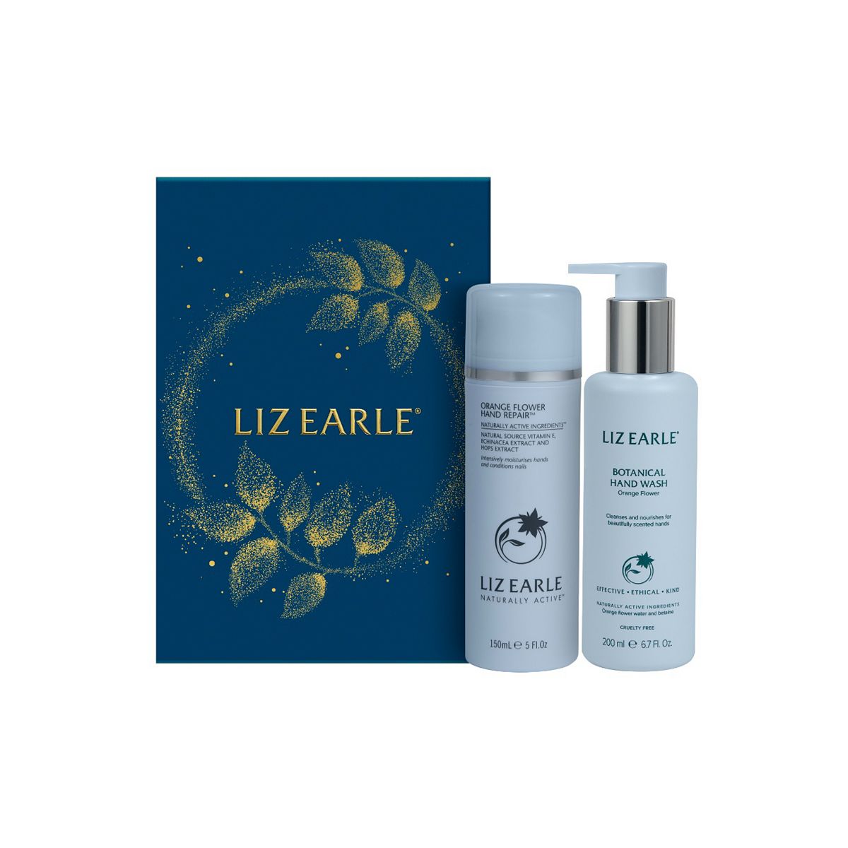 Liz Earle Orange Flower Hand Care Duo Gift Set