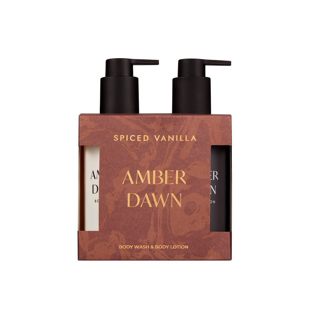 Dusk Amber Dawn Spiced Vanilla Body Duo
