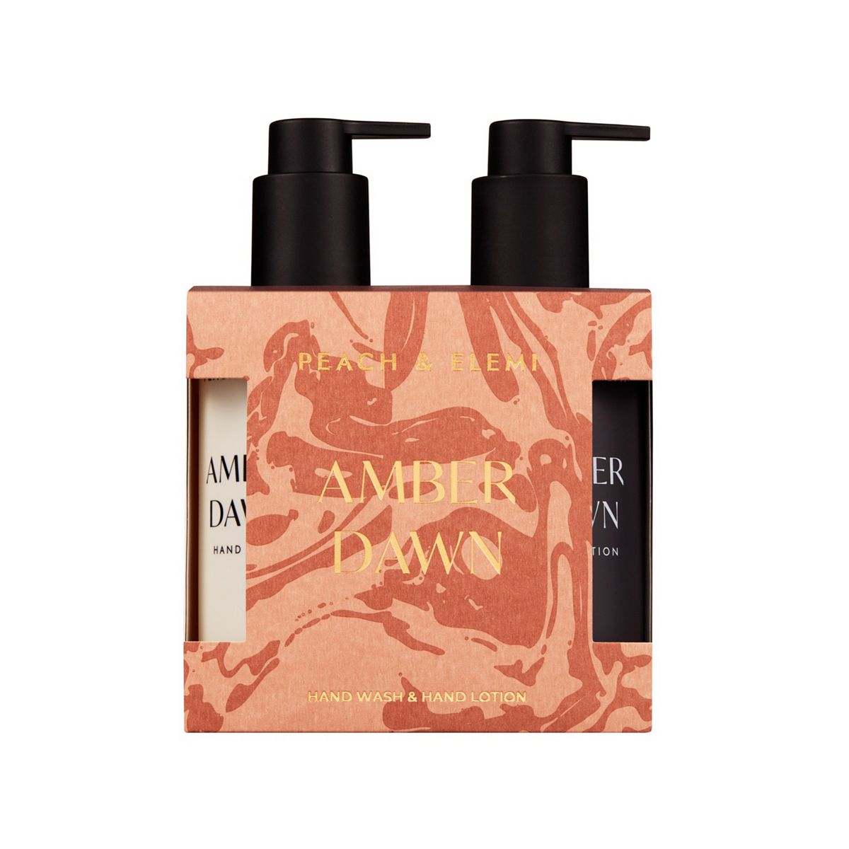 Dusk Amber Dawn Peach & Elemi Hand Duo