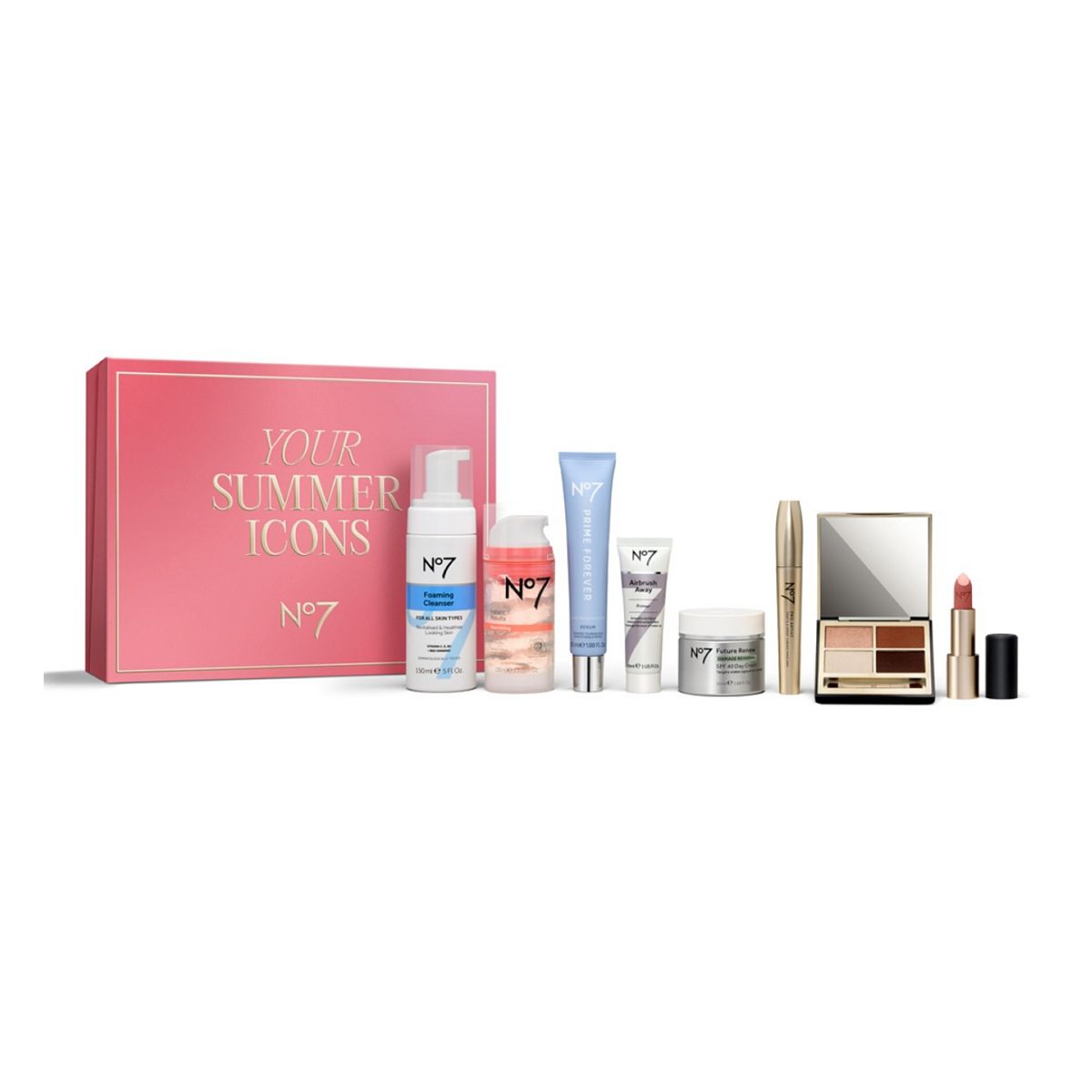 No7 Your Summer Icons 8-Piece Beauty Vault