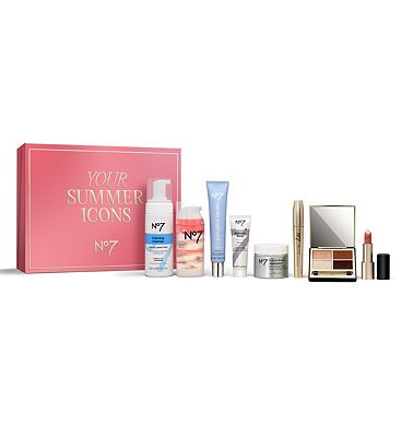 No7 Your Summer Icons 8-Piece Beauty Vault - Boots