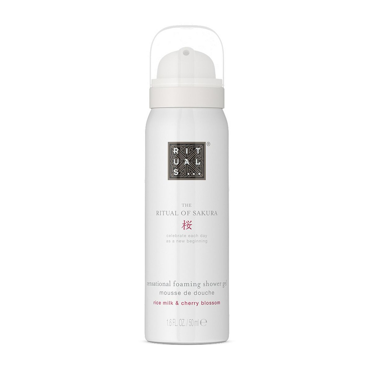Rituals The Ritual Of Sakura Foaming Shower Gel Cherry Blossom & Rice Milk 50ml