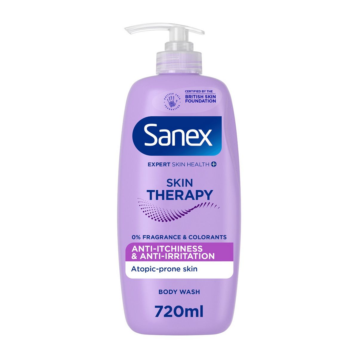 Sanex Skin Therapy Anti-Itchiness & Anti-Irritation Shower Gel Body Wash 720ml