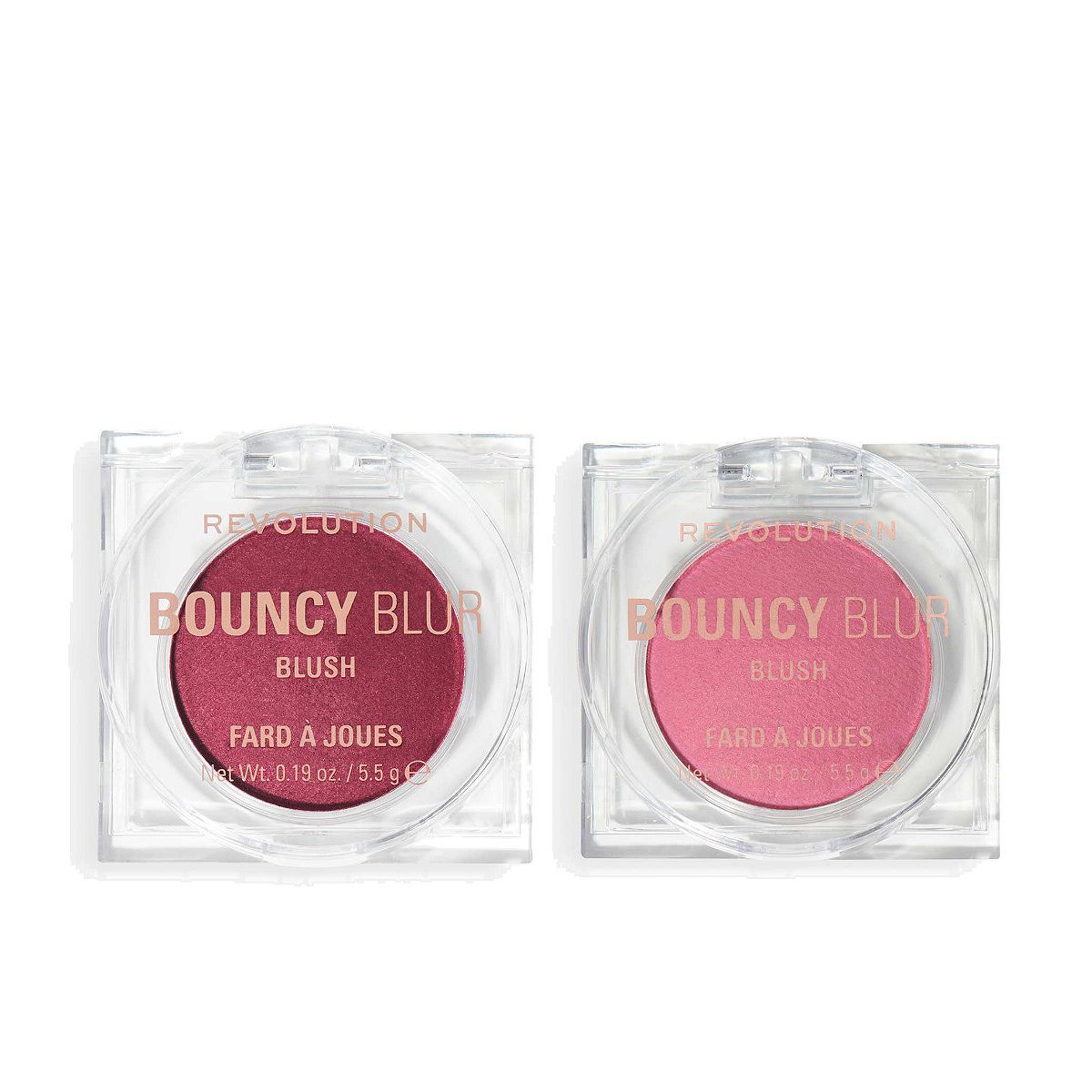Revolution Beauty Revolution Bouncy Blur Blush Duo Berry Rose