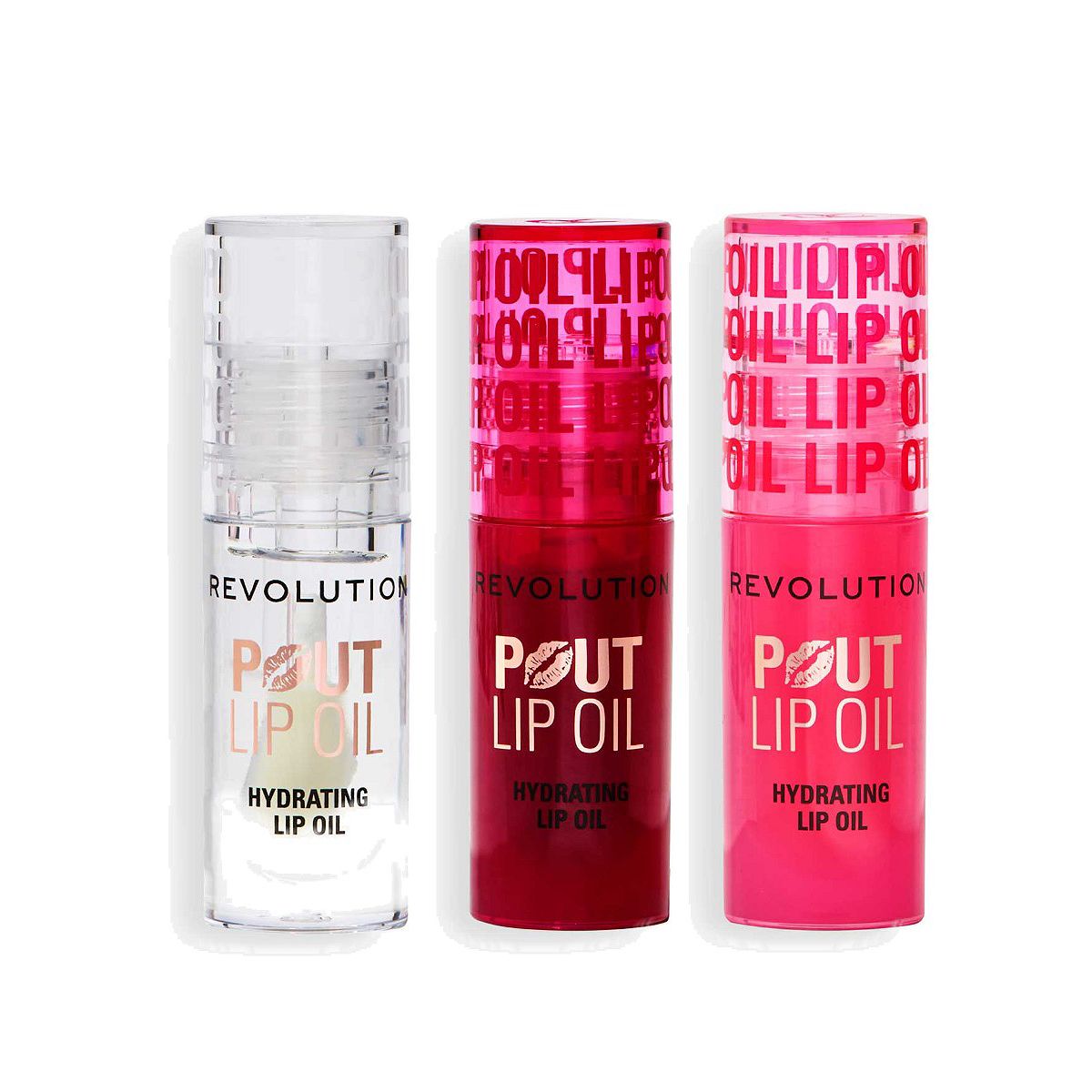 Revolution Beauty Revolution Pout Lip Oil Trio