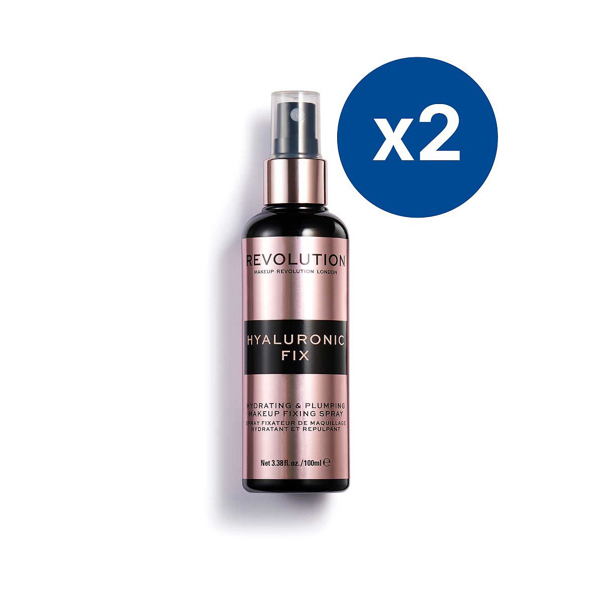 Revolution Beauty Revolution Hyaluronic Fixing Spray Duo