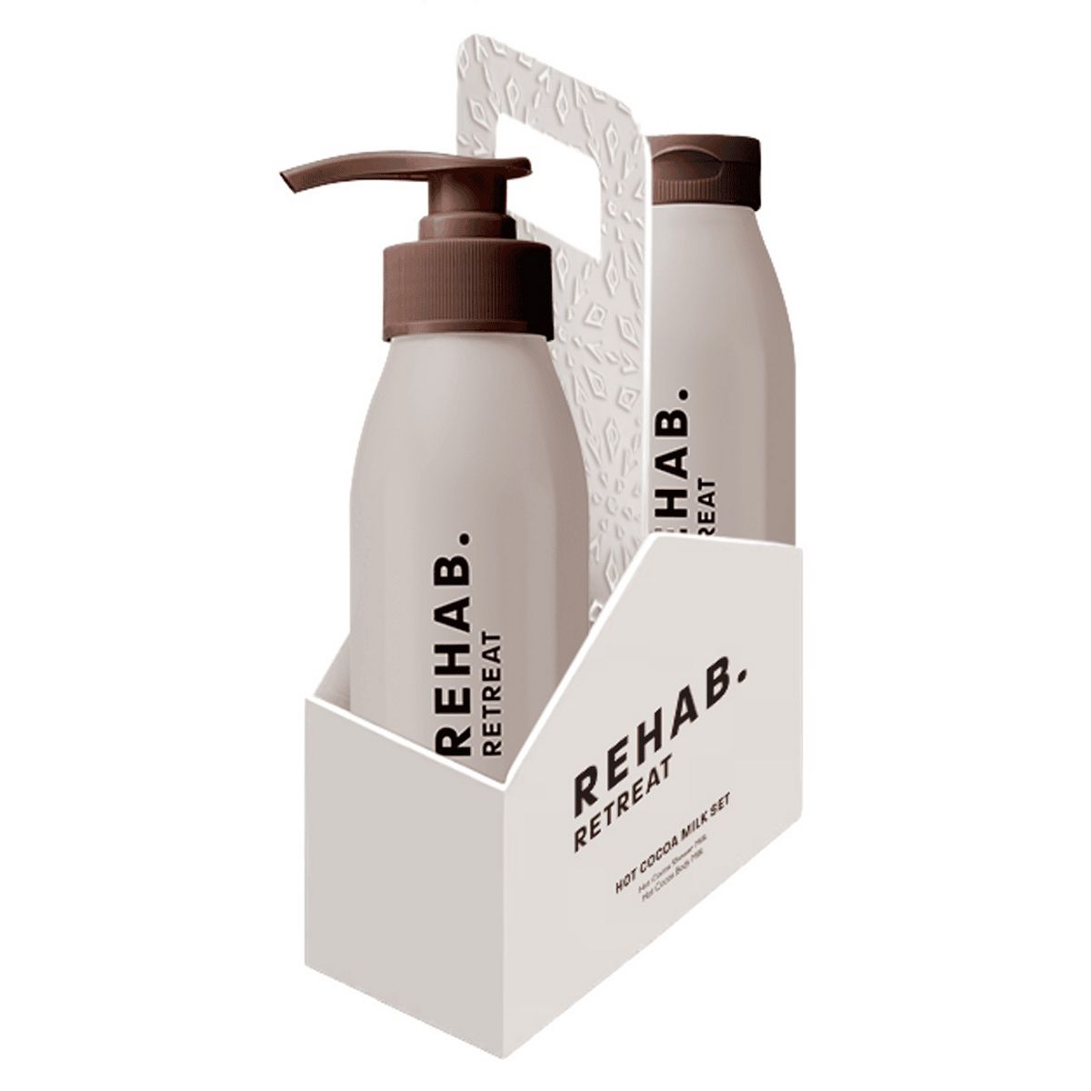 Rehab. Shower & Body Hot Cocoa Milk Gift Set