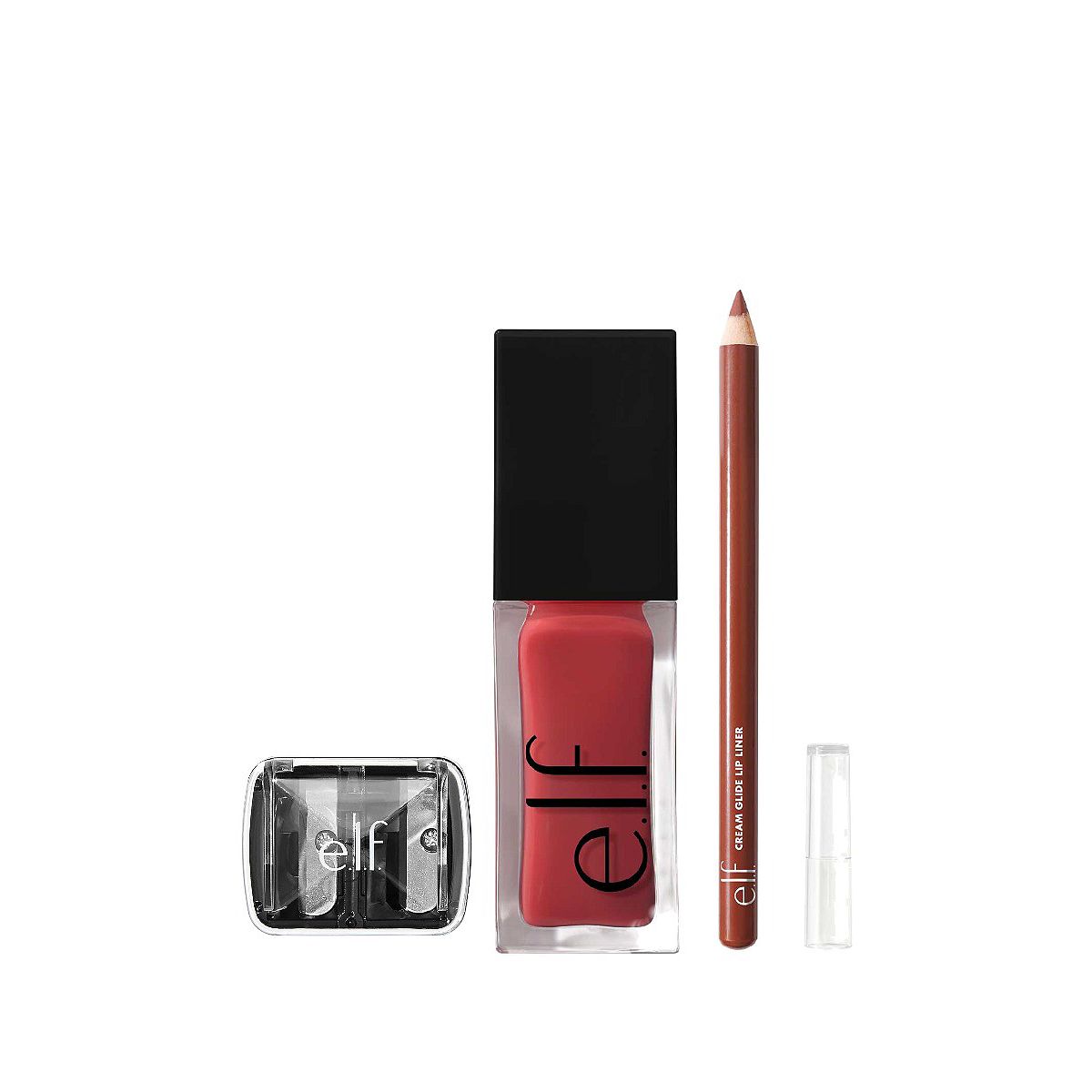 Elf E.l.f. Glow Reviver Lip Oil Rose Envy Bundle