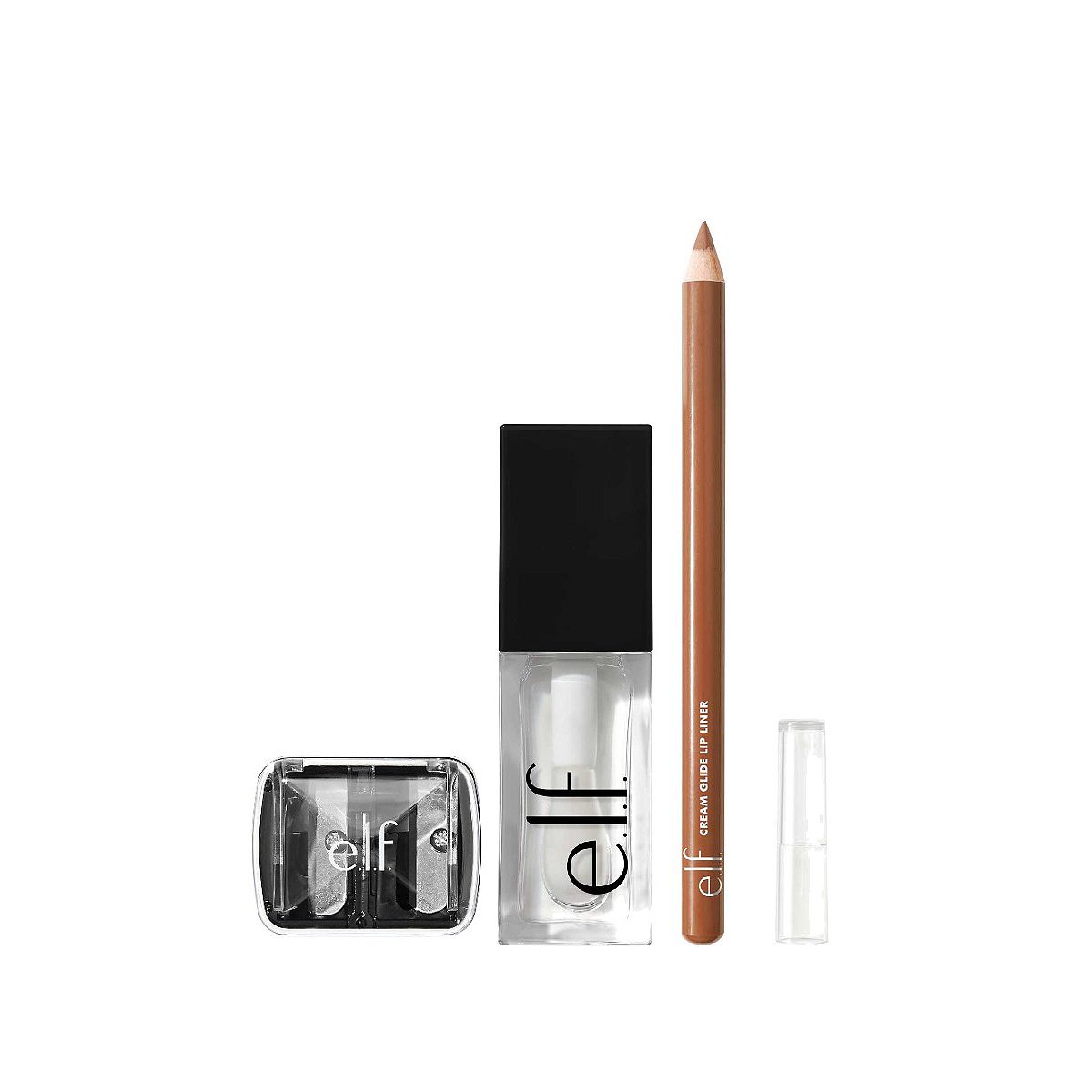 Elf E.l.f. Glow Reviver Lip Oil Crystal Clear Bundle