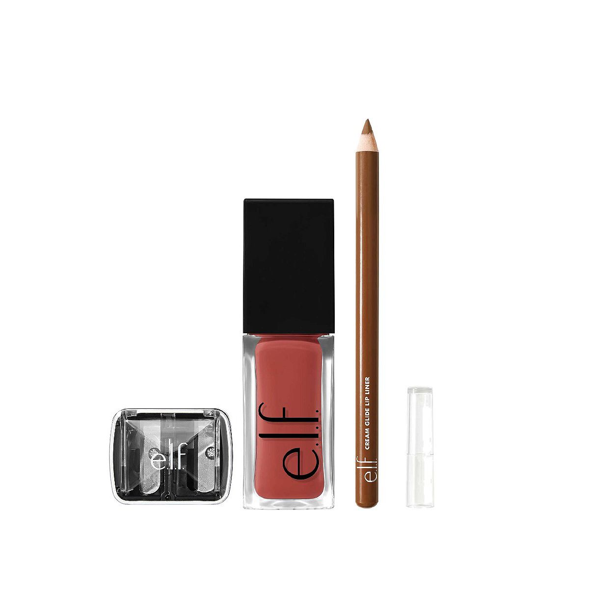 Elf E.l.f. Glow Reviver Lip Oil Giving Guava Bundle