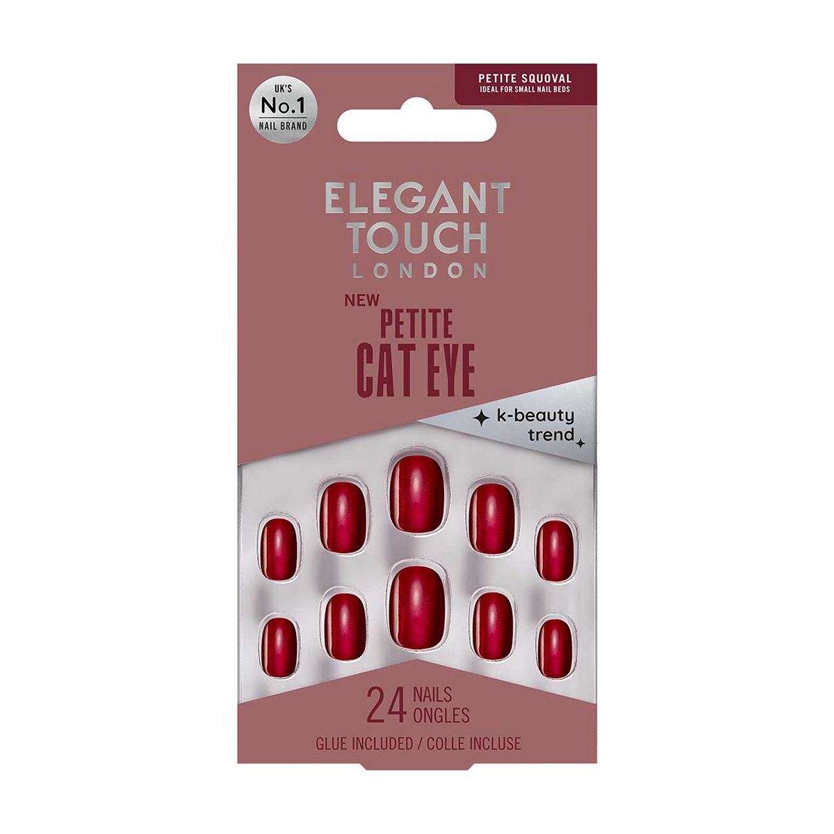 Elegant Touch Petite Nails - Berry Spell