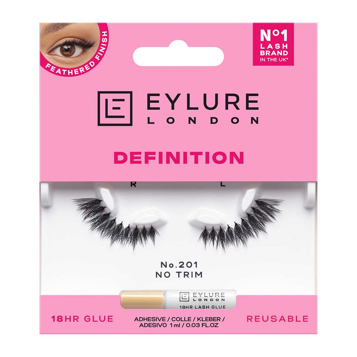 Eylure Definition No.201 False Lashes