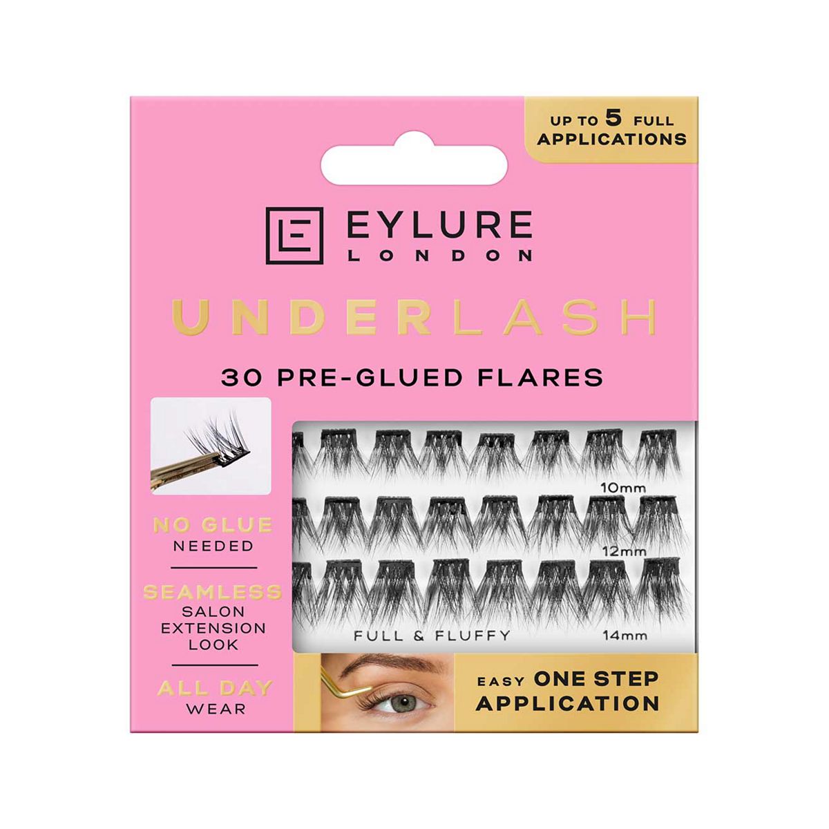 Eylure Pre-Glued Underlash Clusters Full & Fluffy