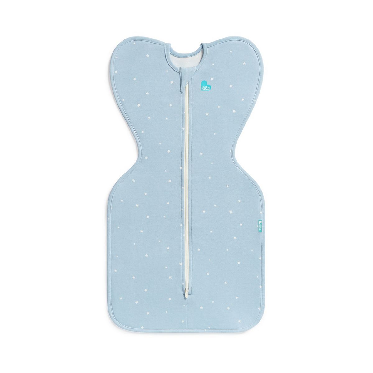 Love To Dream Swaddle Up Twinkle Powder Blue 1.0 Tog 2.2-3.8Kg