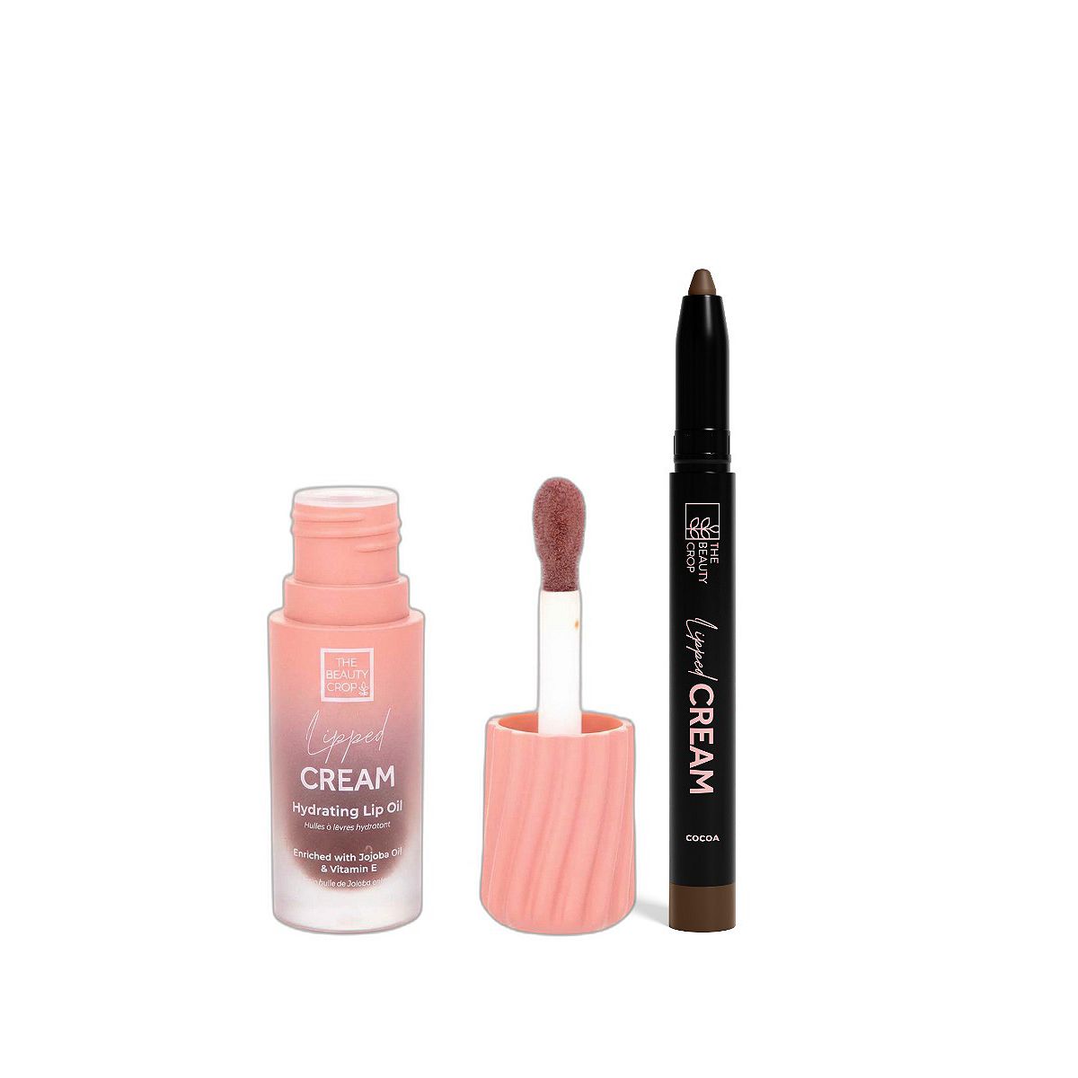 The Beauty Crop Soft Lip Duo Cocoa & Merlot