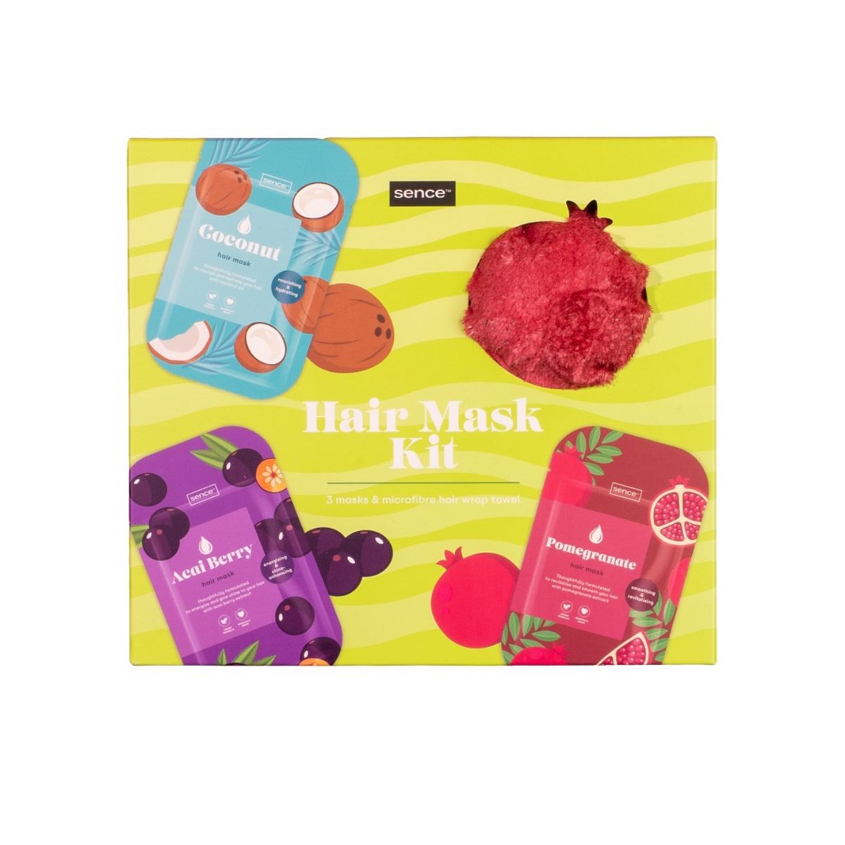 Sence Collection Hair Mask Kit 4 Piece Set