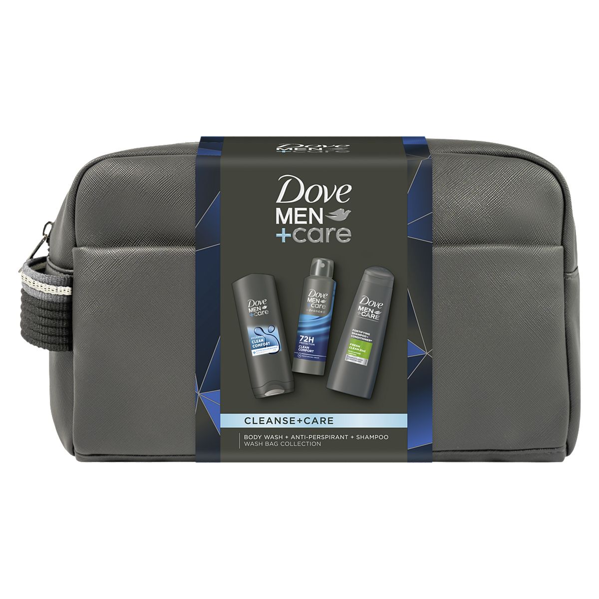 Dove Men + Care Cleanse + Care Washbag Collection