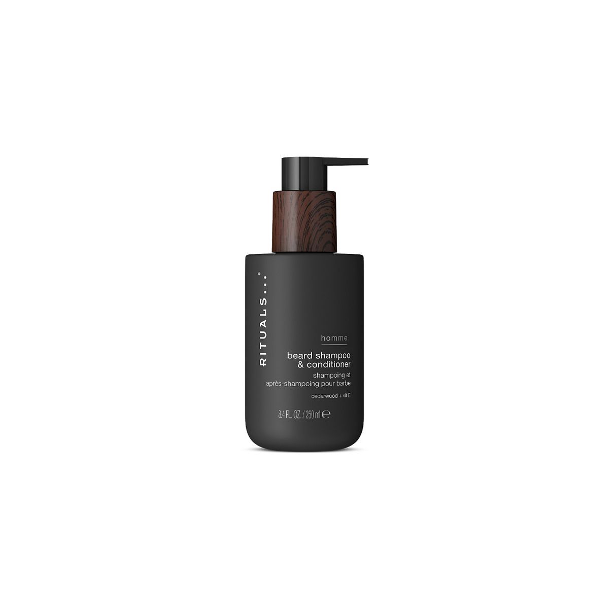 Rituals Homme Beard Shampoo & Conditioner Cedarwood + Vit E250 Ml, 250Ml