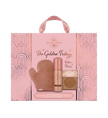 Bellamianta Golden Trilogy 3 Piece Ultra Dark Tanning Set
