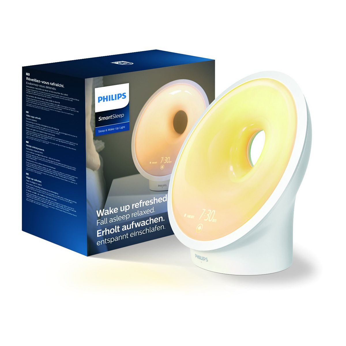 Philips Smartsleep Wake-Up Light Night-Time Function 11 Natural Sounds Hf3651/01
