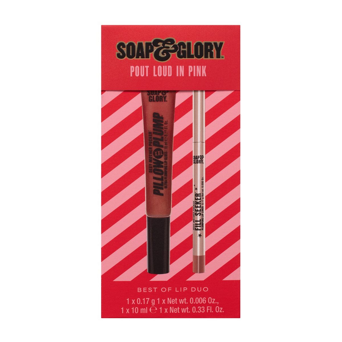 Soap & Glory Pout-Loud In Pink Gift Set