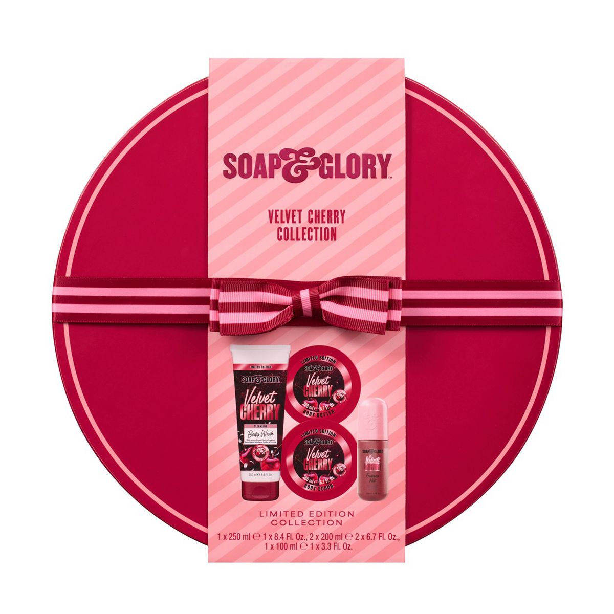 Soap & Glory Velvet Cherry Gift Box