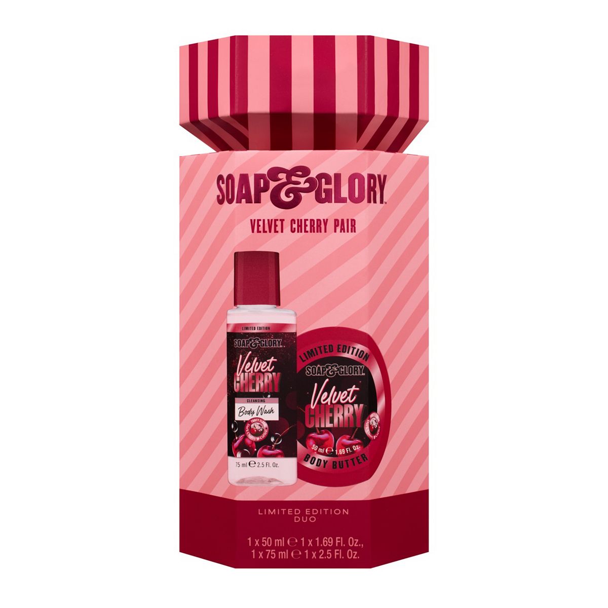 Soap & Glory Velvet Cherry Duo Gift Set