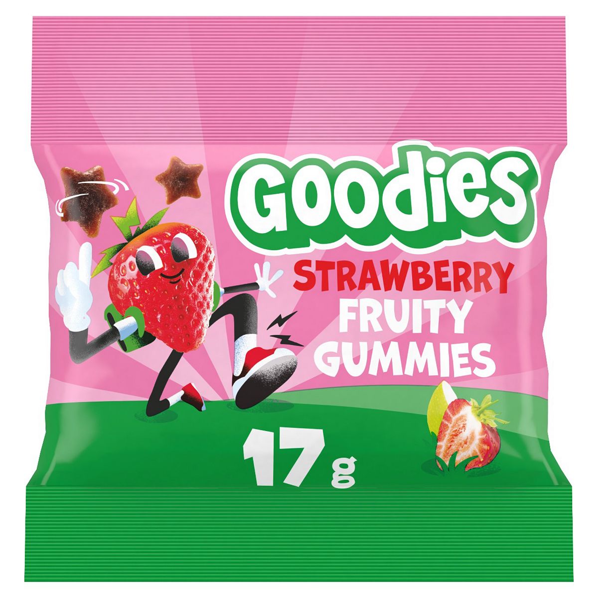 Organix Goodies Kids Snack Strawberry Fruit Gummies 17G